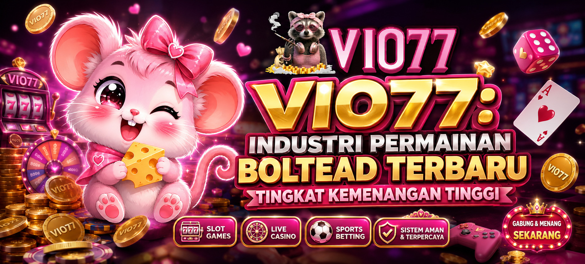 VIO77: Industri Permainan Boltead Terbaru Tingkat Kemenangan Tinggi